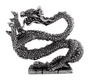 Oriental Dragon Solid Pewter Ornament - Hand Made In Cornwall