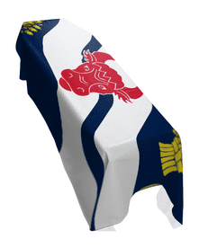 OXFORDSHIRE COUNTY FLAG PREMIUM COFFIN DRAPE (MADE TO ORDER)