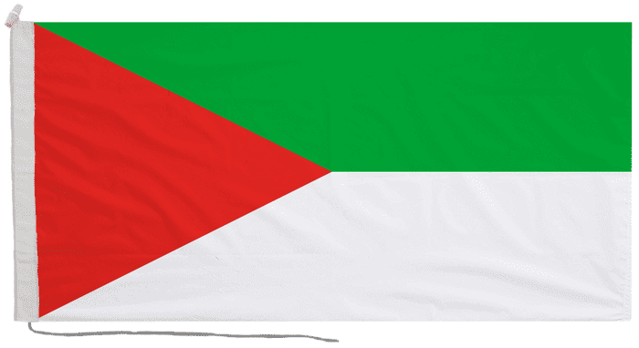 Oyo State Nigeria Flag with Rope & Toggle