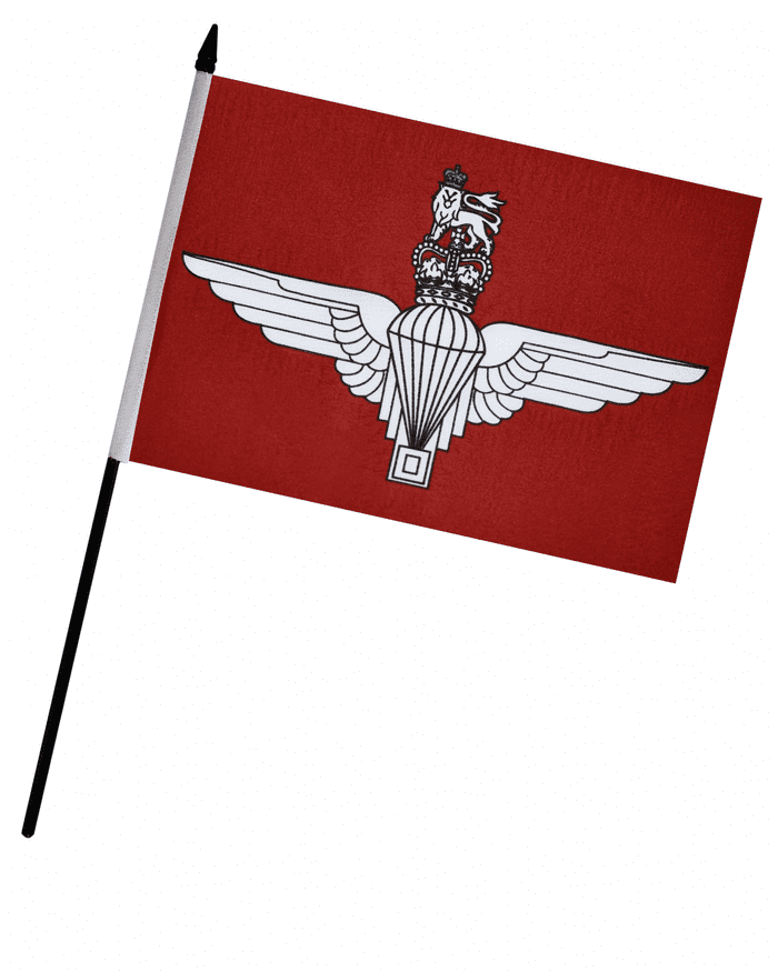 Parachute Regiment British Army Medium Hand Flag