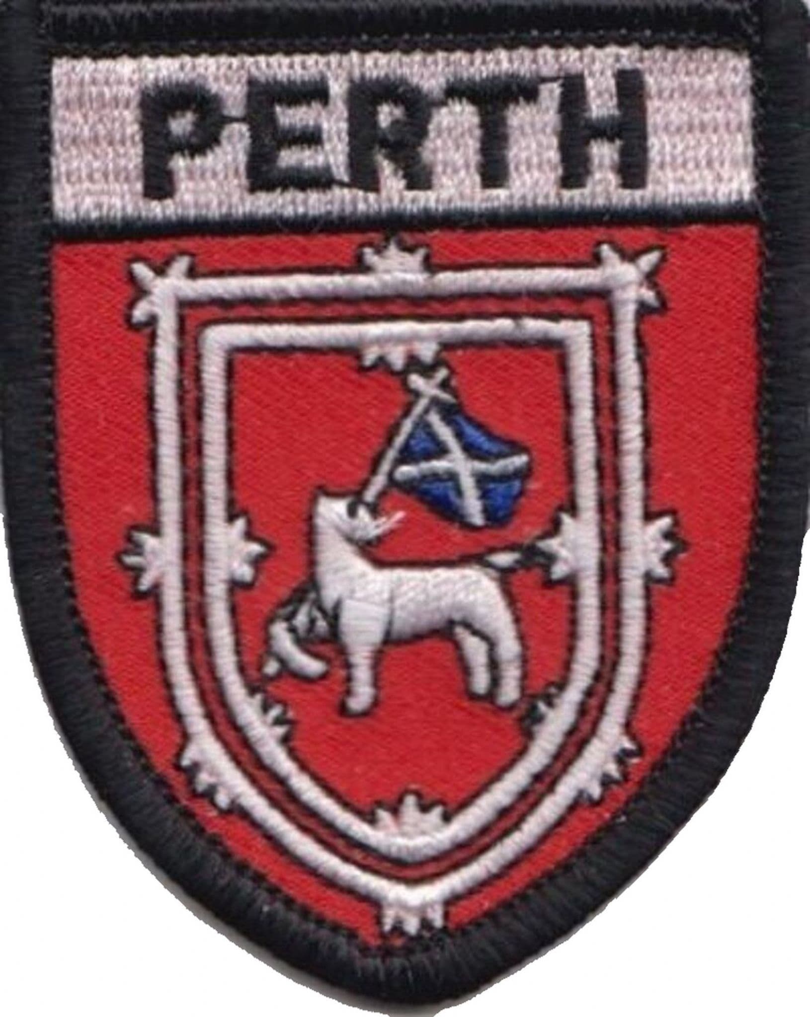 Perth Embroidered Badge A062A