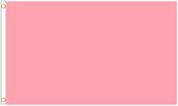 Pink Polyester Flag