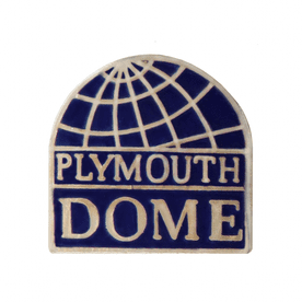 Plymouth Dome Pin Badge
