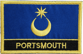 Portsmouth Embroidered Rectangular Patch