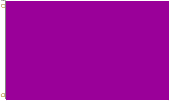 Purple Polyester Flag