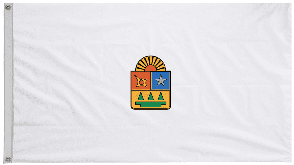 Quintana Roo State Mexico Flag with Eyelets