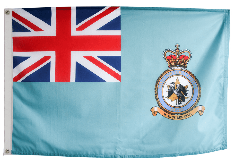 RAF Digby Royal Air Force Station Ensign Flag With Eyelets raf-digby-royal-air-force-station-ensign-flag-with-eyelets