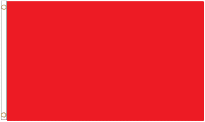 Red Polyester Flag