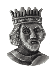 Richard I Pewter Pin Badge
