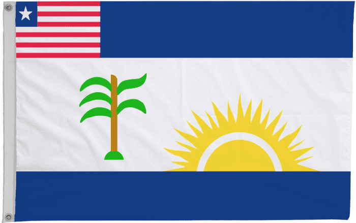 Rivercess Liberia Flag with Eyelets