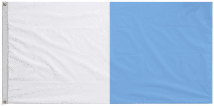 Rivers State Nigeria Flag with Eyelets