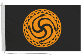 Romuva Flag with Rope & Toggle