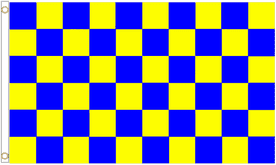 Roscommon GAA Check Colours Ireland Polyester Flag