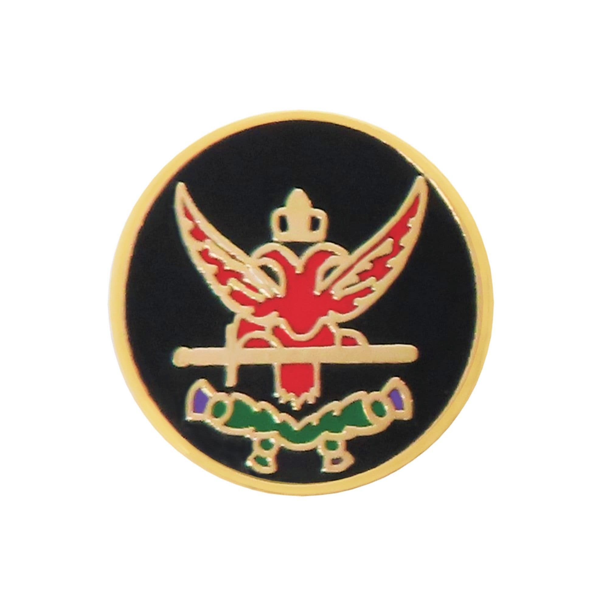 Rose Croix Tiny Freemasonry Masonic Pin Badge