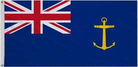 Royal Fleet Auxiliary Polyester 5'x3' Flag