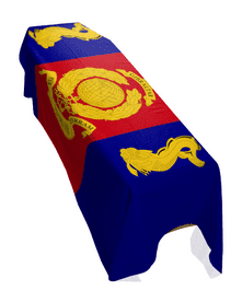ROYAL MARINES POOLE PREMIUM COFFIN DRAPE