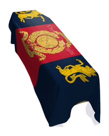 ROYAL MARINES RESERVE BRISTOL PREMIUM COFFIN DRAPE