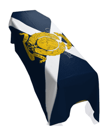 ROYAL MARINES RESERVE SCOTLAND PREMIUM COFFIN DRAPE