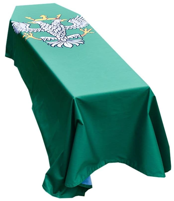 ROYAL MERCIAN REGIMENT BRITISH ARMY FLAG PREMIUM COFFIN DRAPE