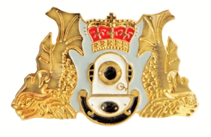 Royal Navy RN Clearance Divers Pin Badge - MOD Approved - M36
