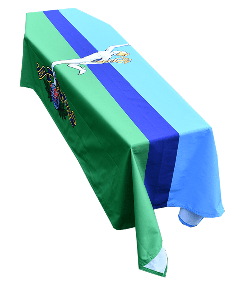 ROYAL SIGNALS BRITISH ARMY FLAG PREMIUM COFFIN DRAPE