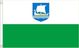 Saare County Saaremaa Estonia Polyester Flag