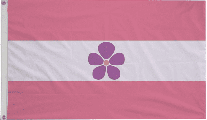 Sapphism Sapphic Lesbian Pride Polyester 5'x3' Flag