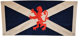 Scotland Lion 100cm x 50cm Fully Sewn Cotton Flag - 4 Eyelets