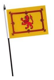 Scotland Lion Rampant Small Hand Waving Flag