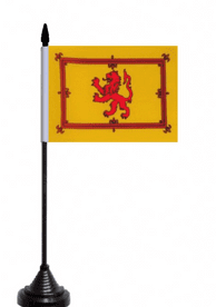 Scotland Lion Rampant Table Flag