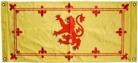 Scotland Royal Banner 100cm x 50cm Fully Sewn Cotton Flag - 4 Eyelets
