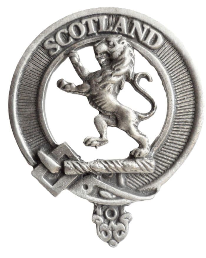 Scotland Scottish Lion Pewter Uniform Cap Badge