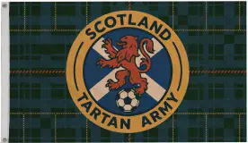 Scotland Tartan Army Polyester 5'x3' Flag