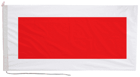 Sharjah UAE Flag with Rope & Toggle