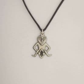 Sheela Na Gig Figure Pewter Pendant - Made in England