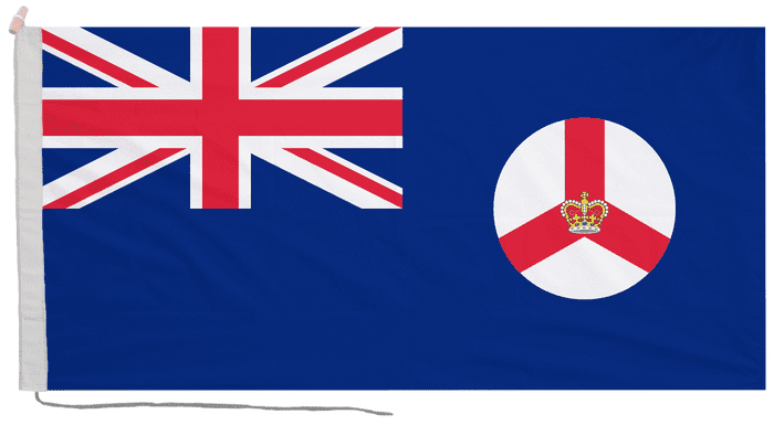 Singapore 1952 to 1959 Flag with Rope & Toggle