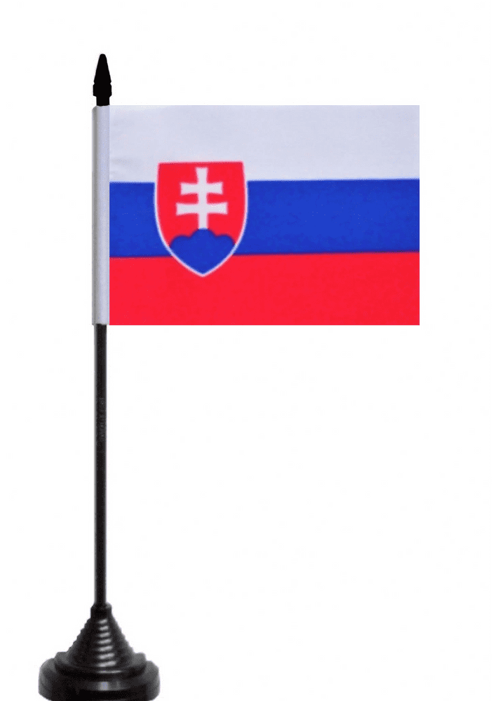 Slovakia Table Flag