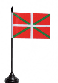 Spain Basque Table Flag