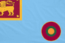Sri Lanka Air Force Flag with Rope & Toggle
