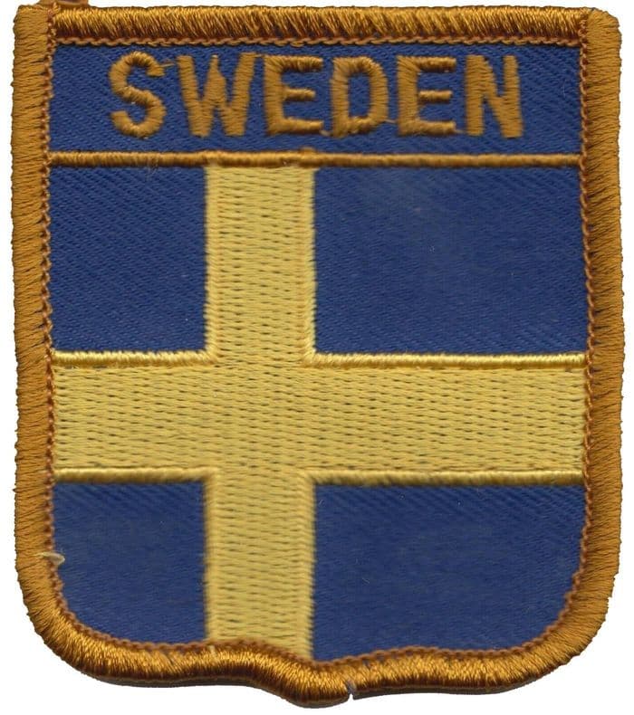Sweden Embroidered Patch (a112)
