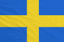 Sweden Naval Ensign Flag with Rope & Toggle