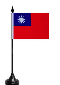 Taiwan Table Flag