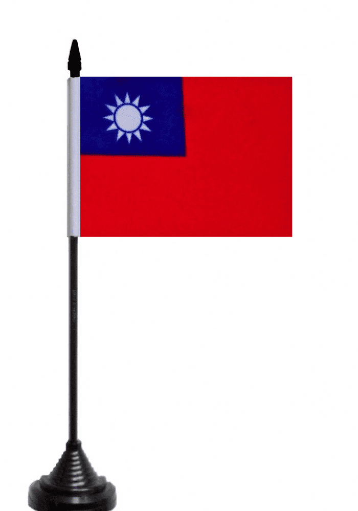 Taiwan Table Flag