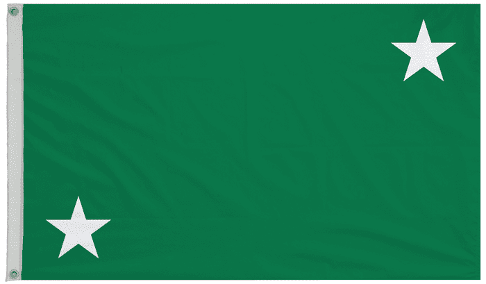 Togo 1958 to 1960 Flag with Eyelets