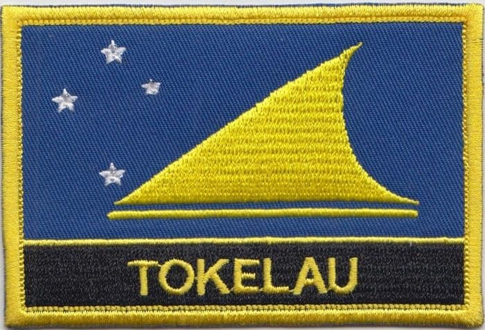 Tokelau Embroidered Rectangular Patch