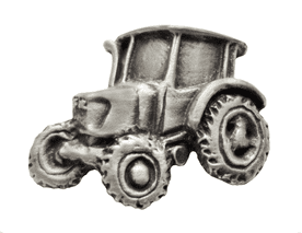 Tractor Small Pewter Pin Badge - LP1158