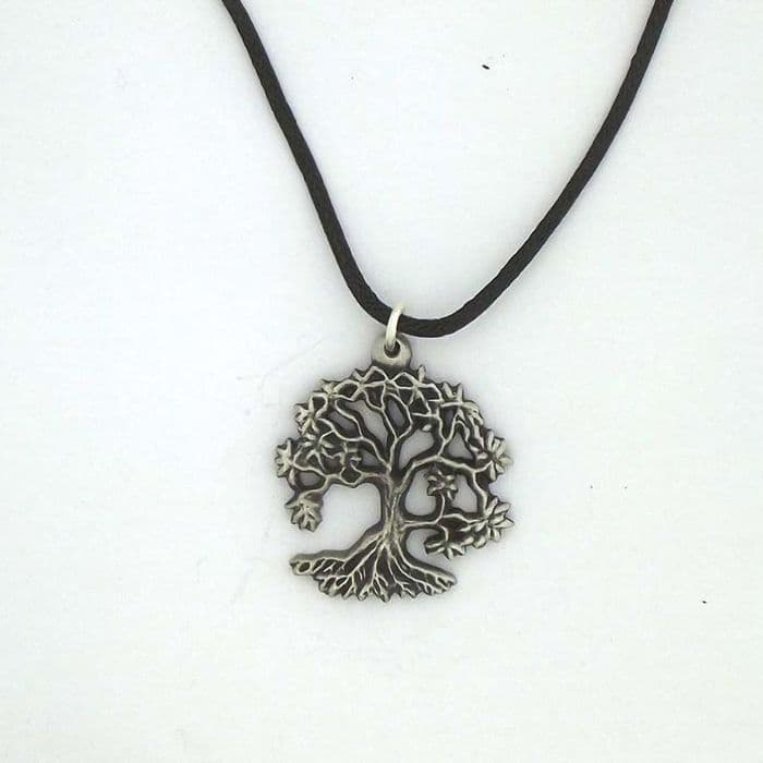 Tree of Life Pewter Pendant - Made in England
