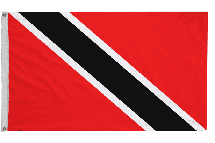 Trinidad & Tobago Flag with Eyelets