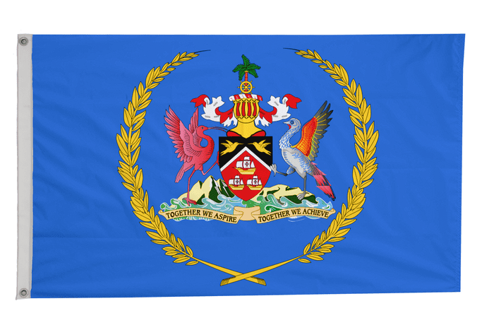 Trinidad & Tobago Presidential Flag with Eyelets