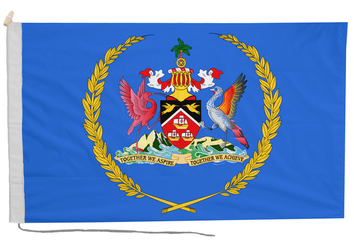 Trinidad & Tobago Presidential Flag with Rope & Toggle